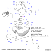 Fuel System, Fuel Tank Asm. N21tcdbb All Options