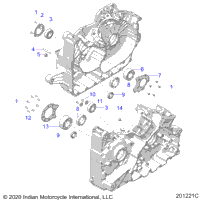 Engine, Crankcase Bearings N21lcbrr All Options