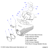 Body, Fairing Asm 1 N21tcdbb All Options