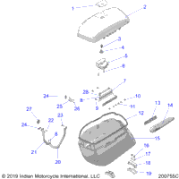 Body, Saddlebag Asm. N21tcbbb All Options