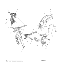 Chassis, Frame N21msa00/Msb00 All Options
