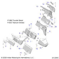 Body, Side/Rear Covers N21lcbrr All Options