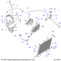 Engine, Cooling Asm. N21lcbrr All Options