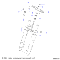 Steering, Upper And Lower Clamps N21tcbbb All Options