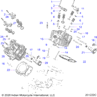 Engine, Cylinder Head, Camshaft & Valve Asm. N21lcbrr All Options