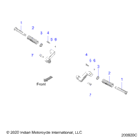 Chassis, Footpeg, Passenger N21tcbbb All Options
