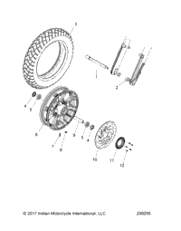 Wheel, Front N21mta00/Mtb00 All Options