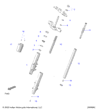 Suspension, Front Forks N21tcbbb All Options