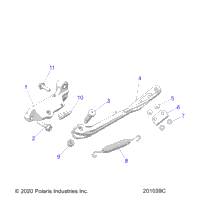 Chassis, Side Stand N21mta11/Mtb11