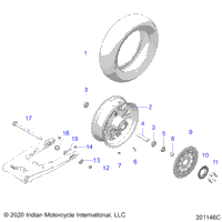 Wheel, Rear N21tvdbb All Options