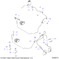 Brakes, Brake Line, Front, Abs N21tcbbb All Options