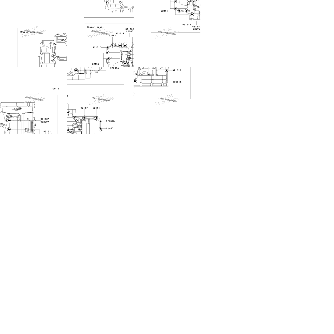 Crankcase Bolt Pattern