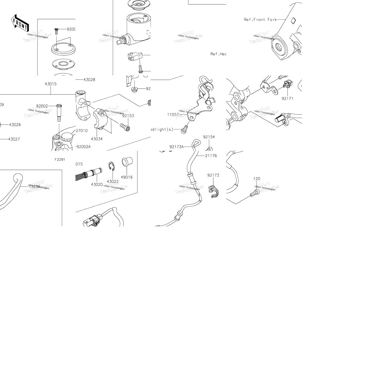 Front Master Cylinder