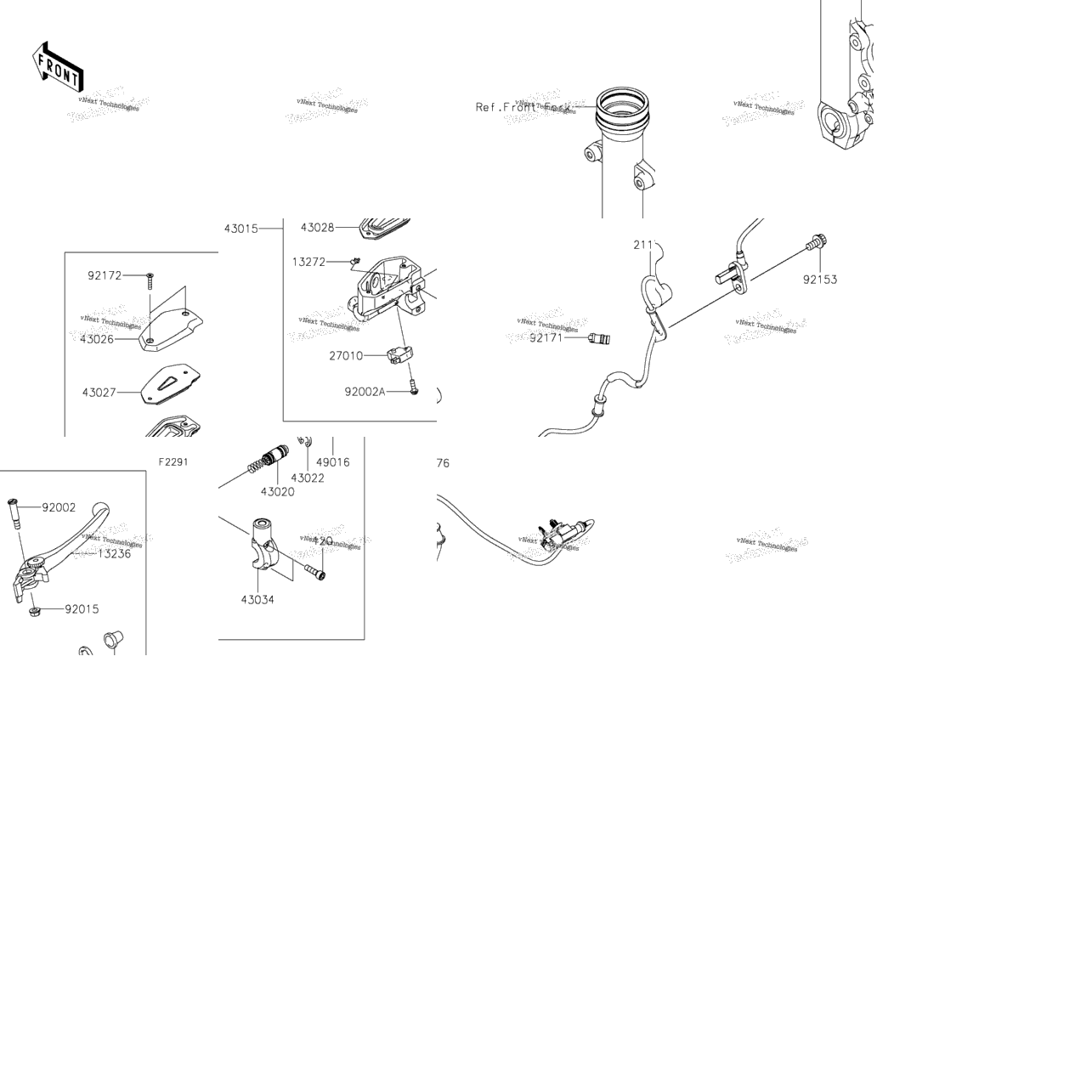 Front Master Cylinder