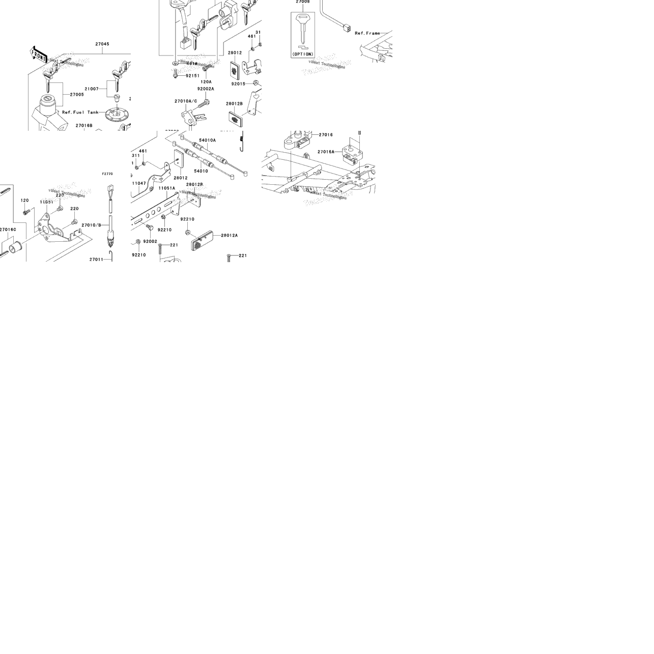 Ignition Switch/Locks/Reflectors