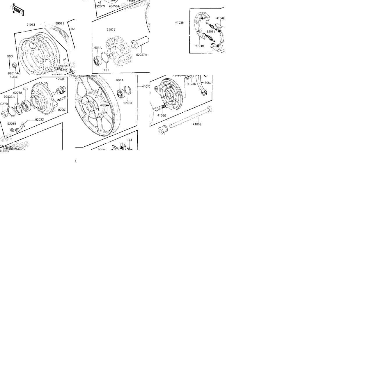 Rear Wheel/Hub/Brake/Belt