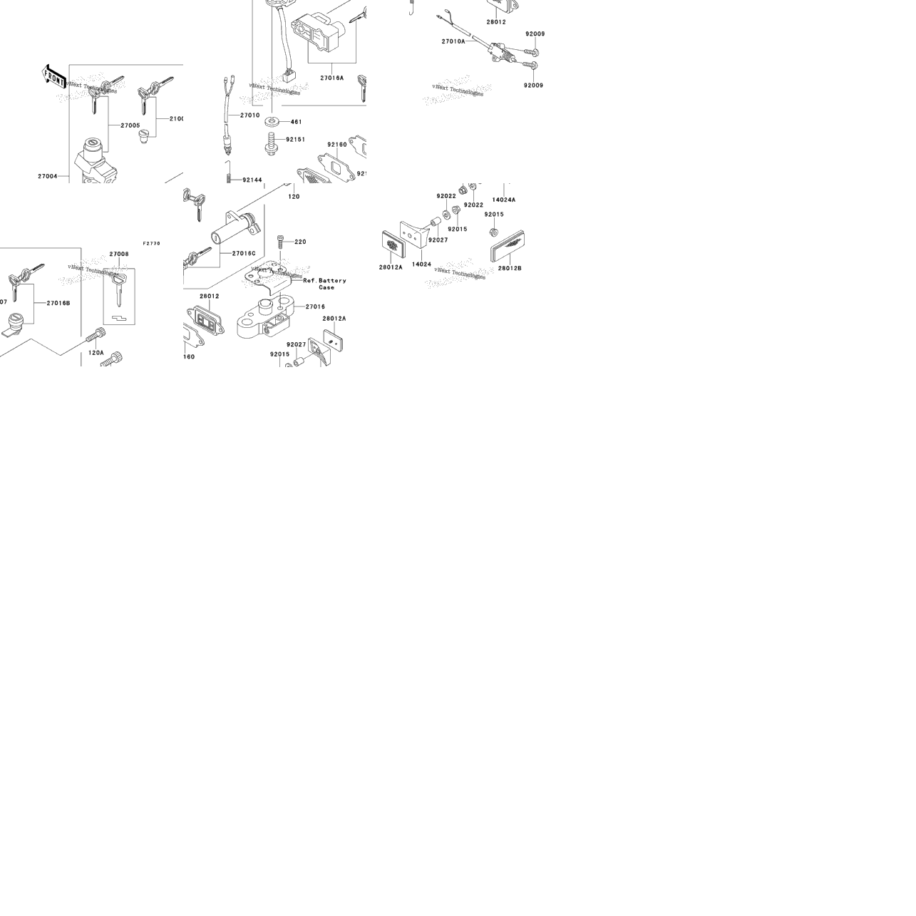 Ignition Switch/Locks/Reflectors