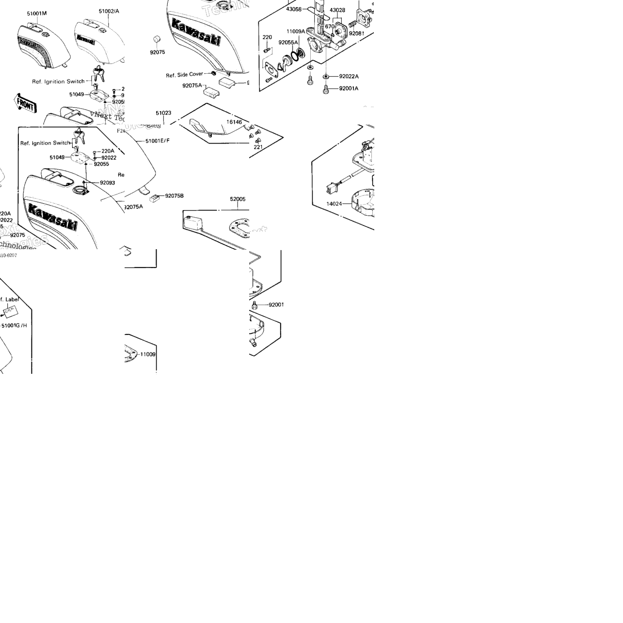 Fuel Tank (Zx550-A1/A2)