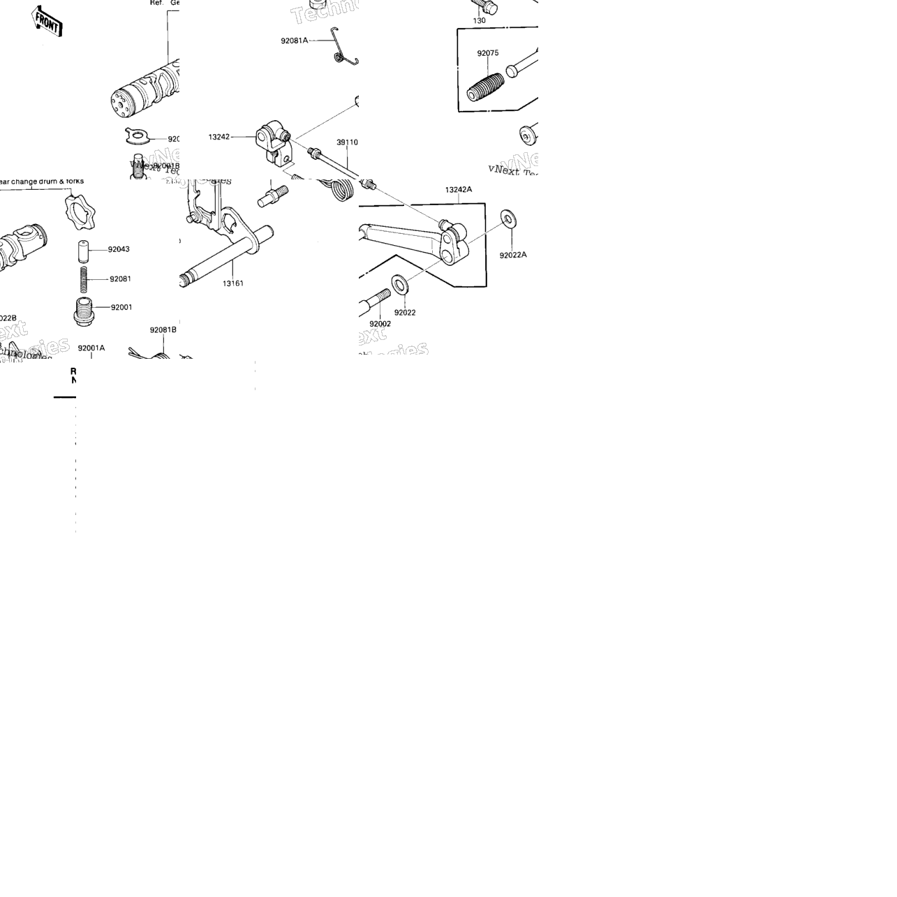 Gear Change Mechanism