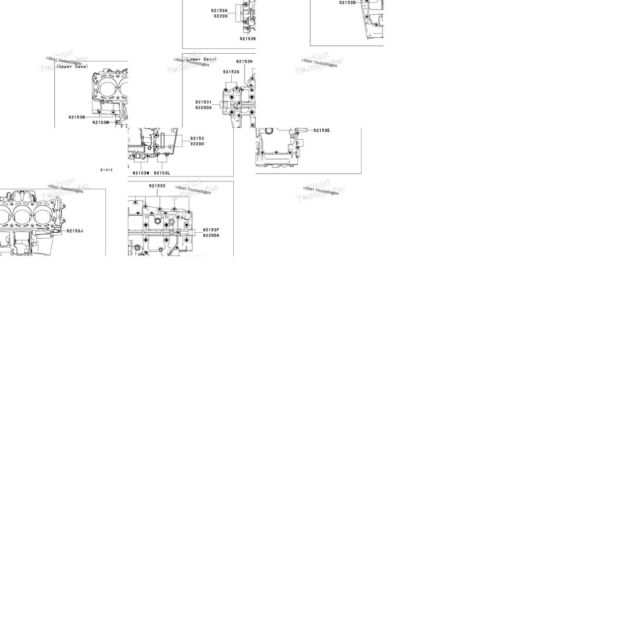Crankcase Bolt Pattern