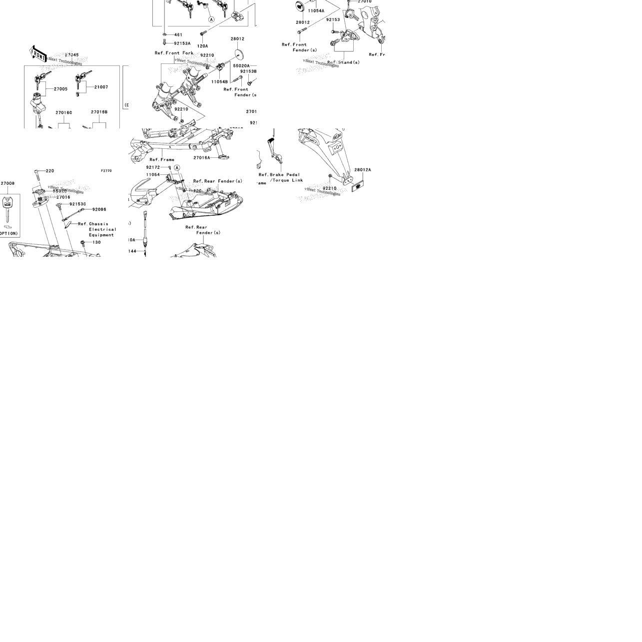 Ignition Switch/Locks/Reflectors