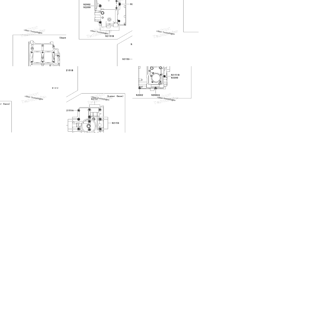 Crankcase Bolt Pattern