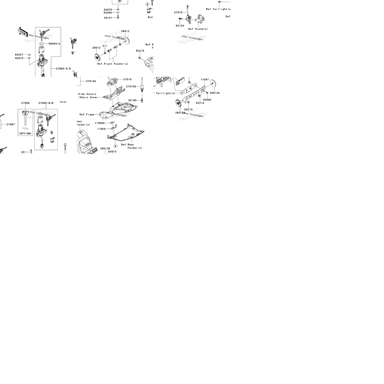Ignition Switch/Locks/Reflectors