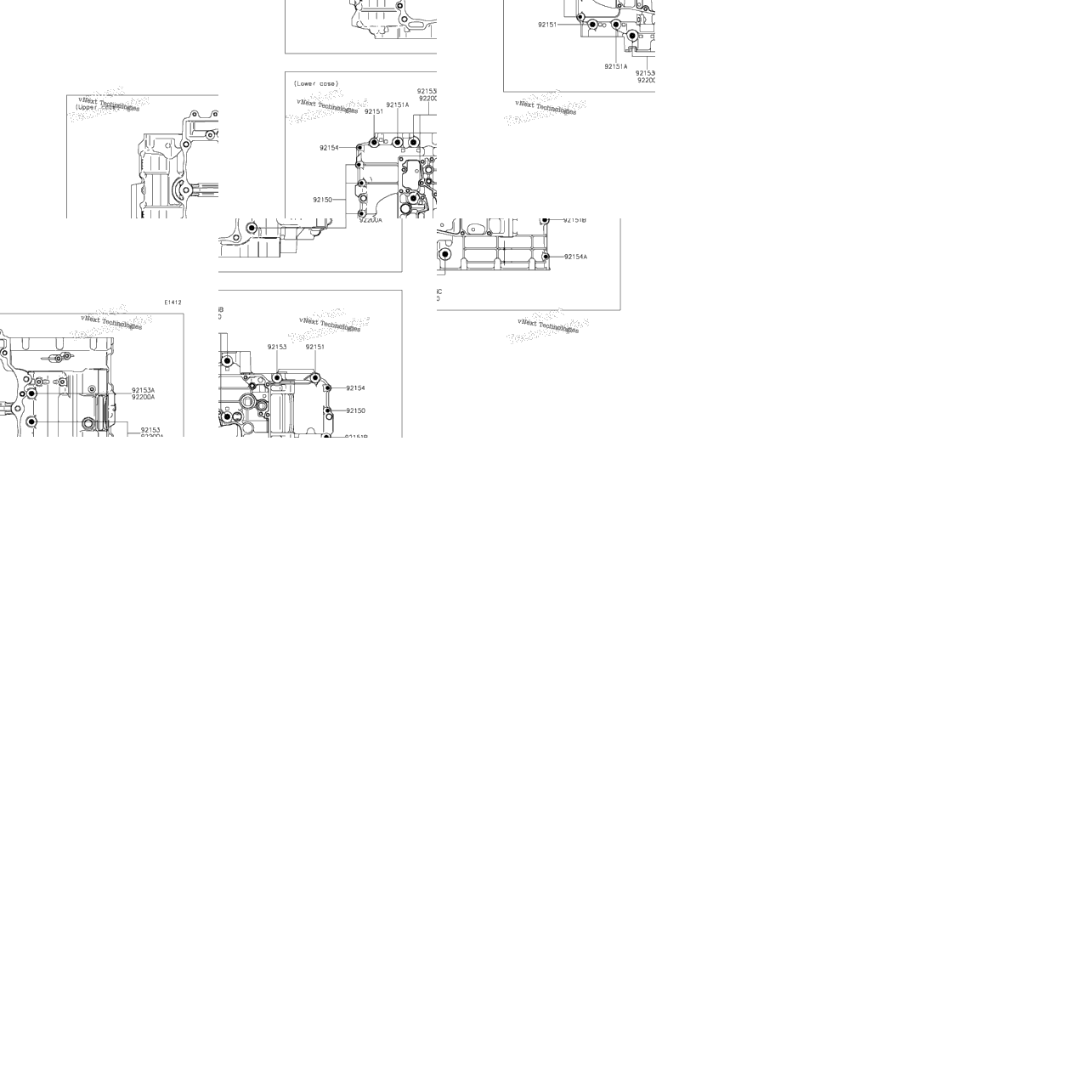 Crankcase Bolt Pattern