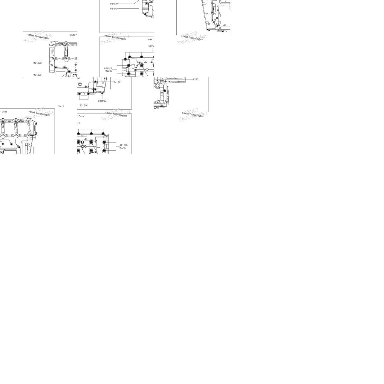 Crankcase Bolt Pattern