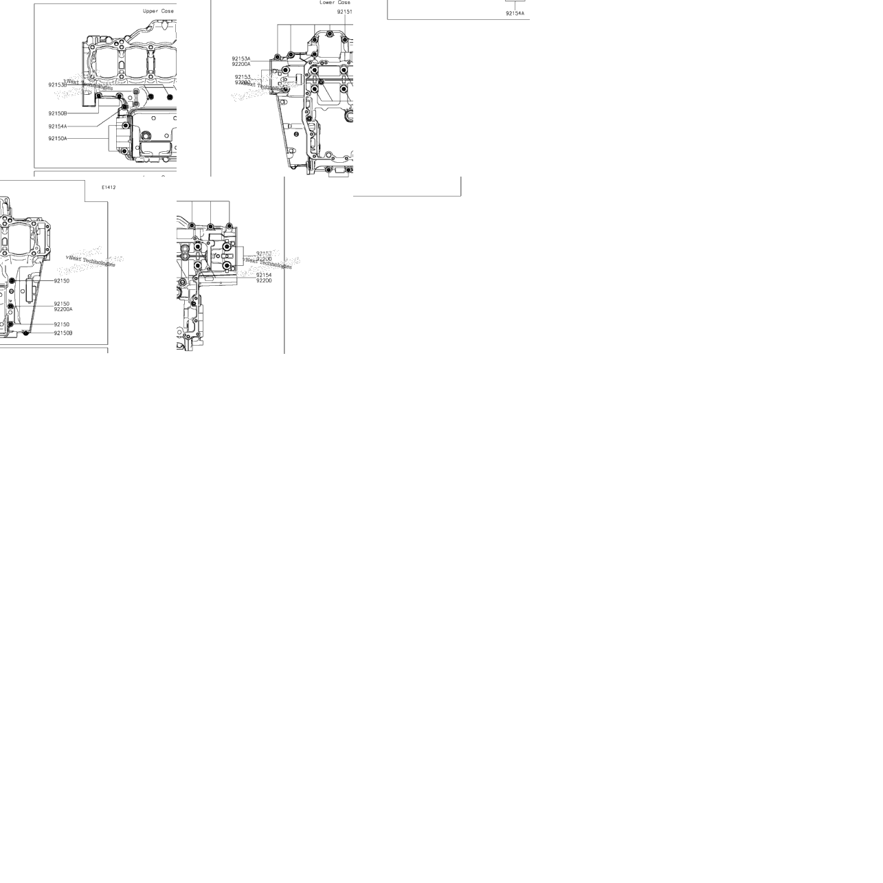 Crankcase Bolt Pattern