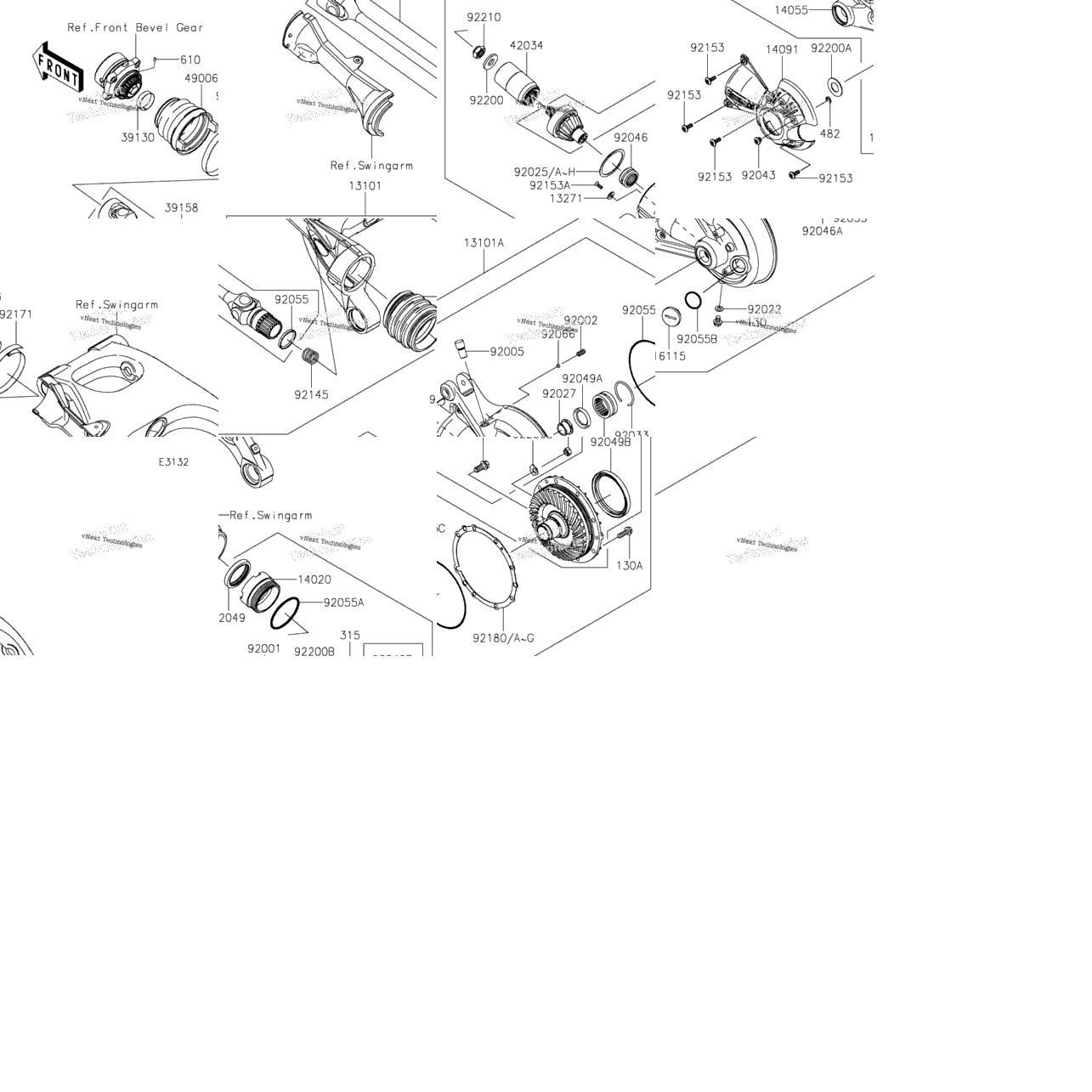 Drive Shaft/Final Gear 2