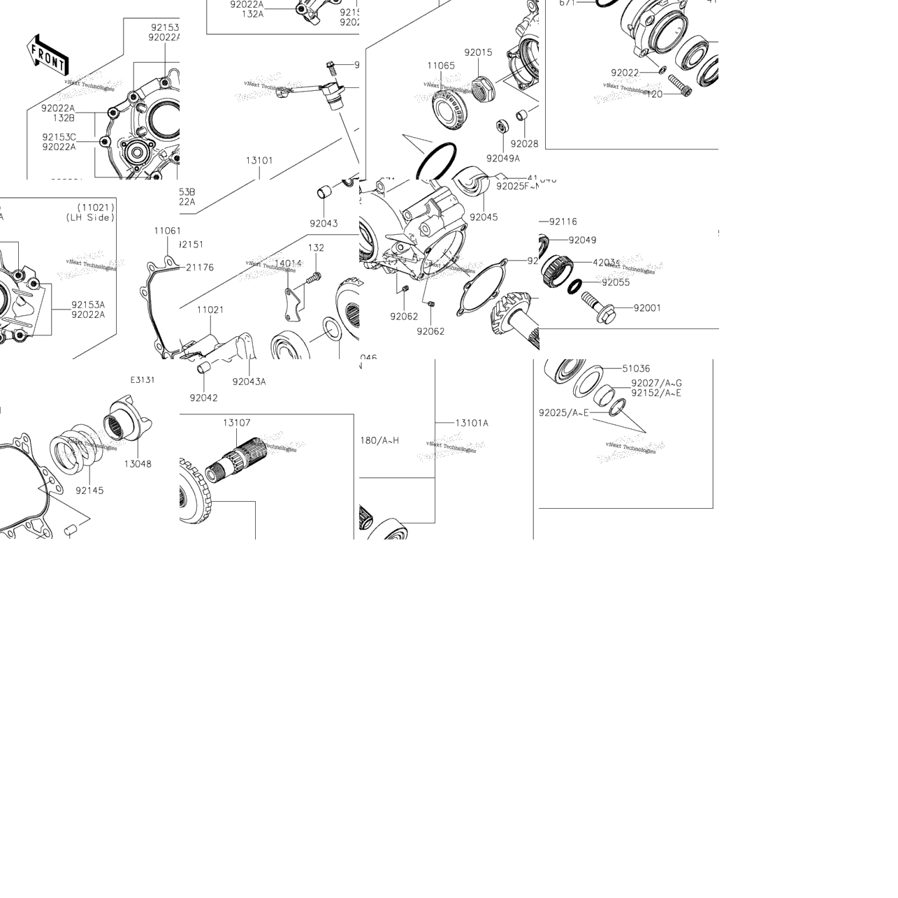 Front Bevel Gear