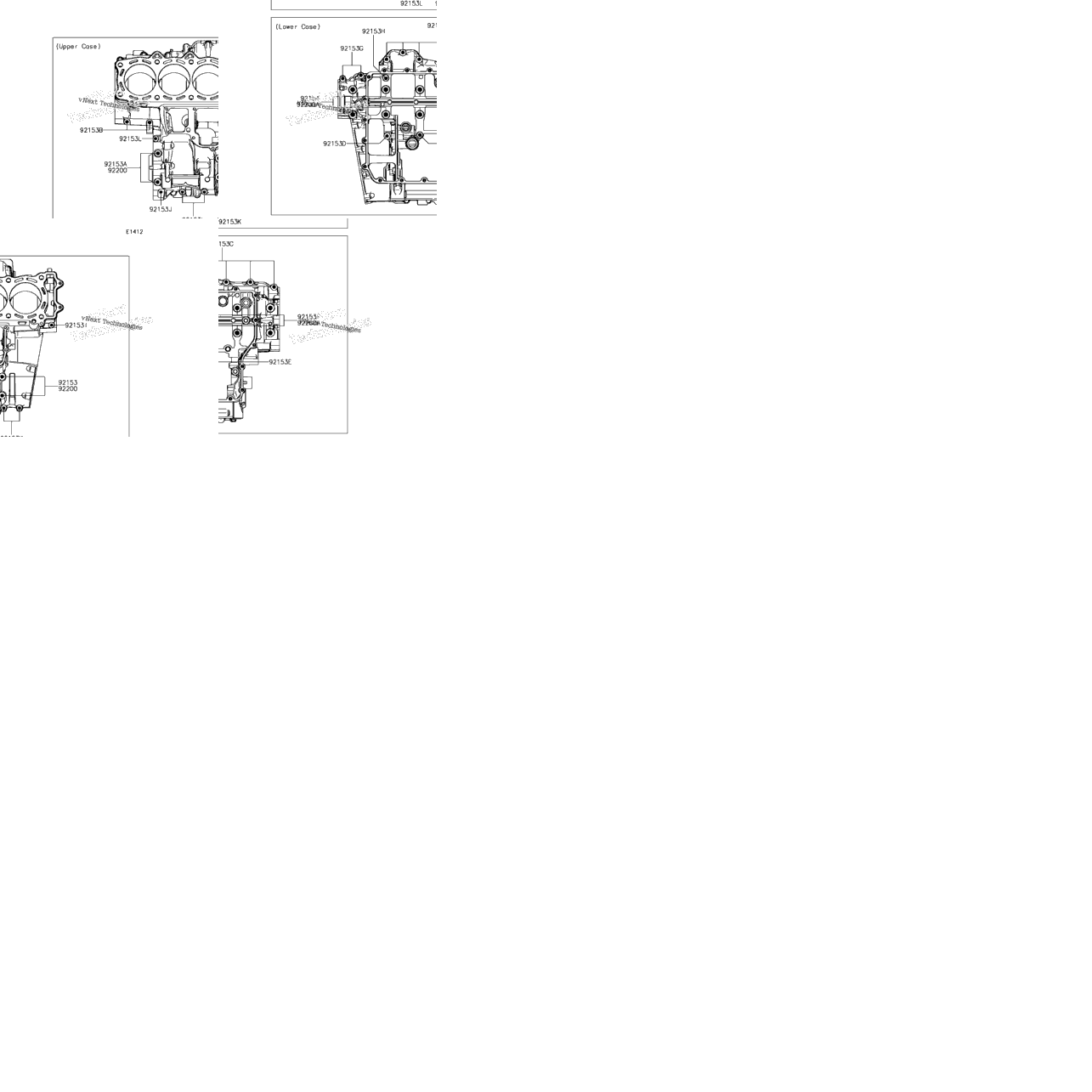 Crankcase Bolt Pattern