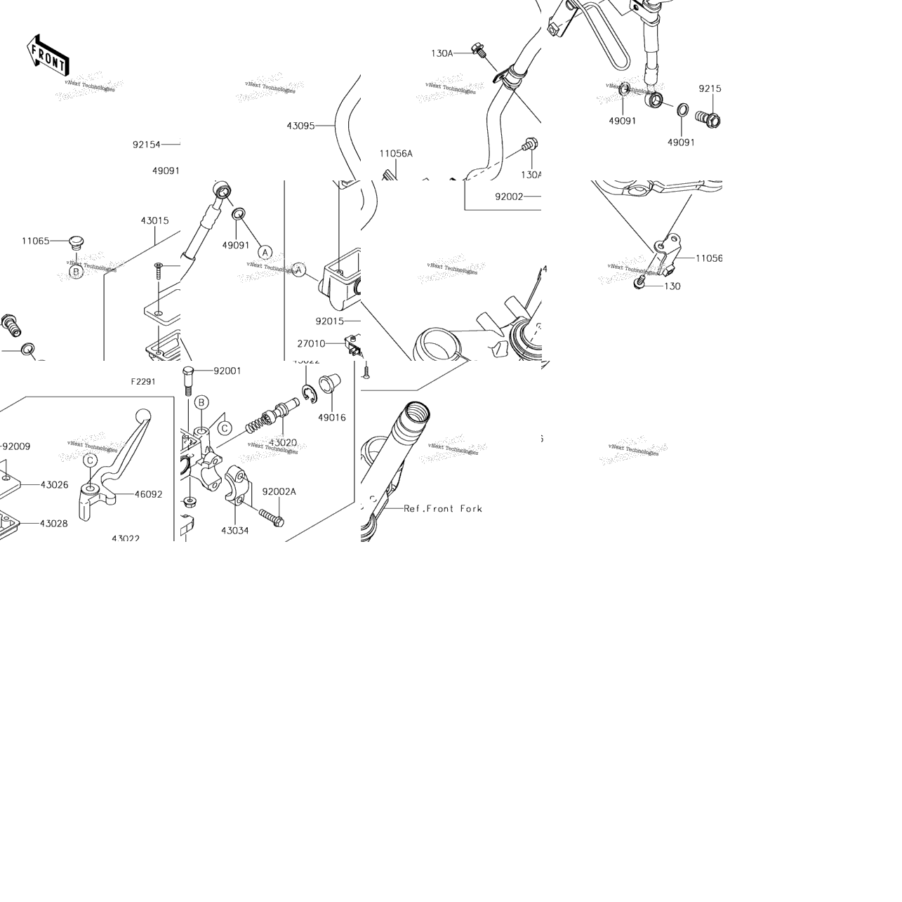 Front Master Cylinder