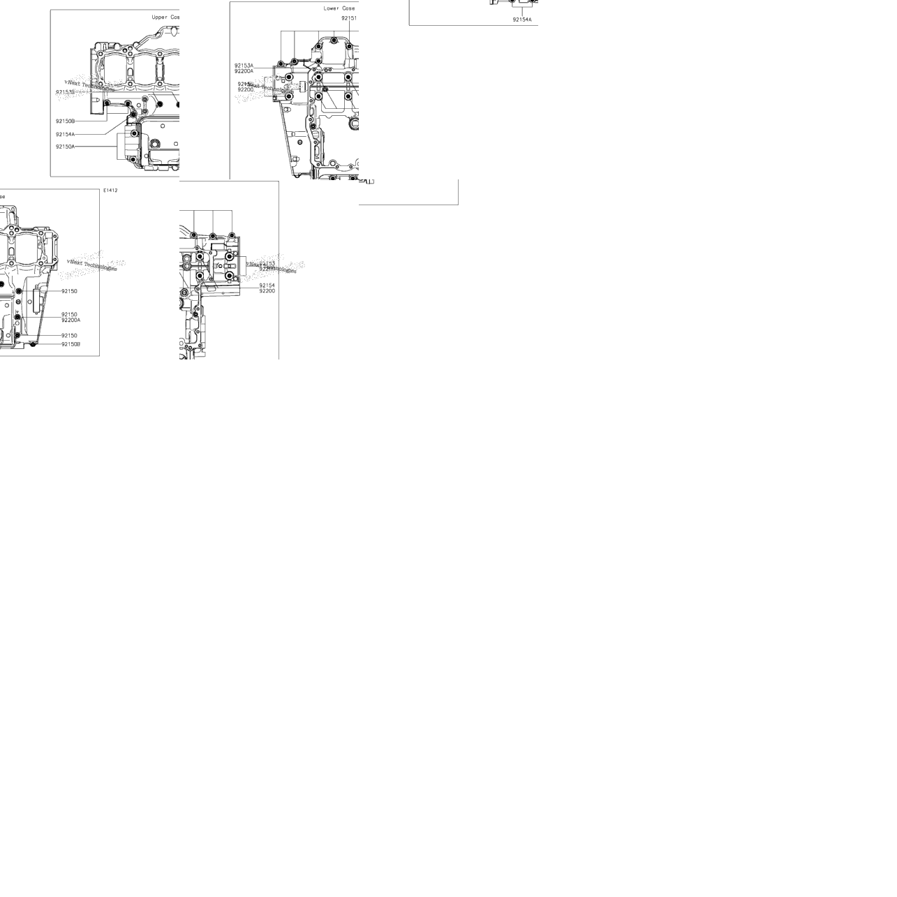 Crankcase Bolt Pattern