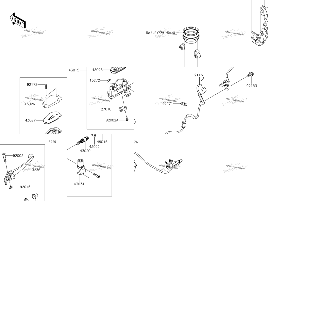 Front Master Cylinder
