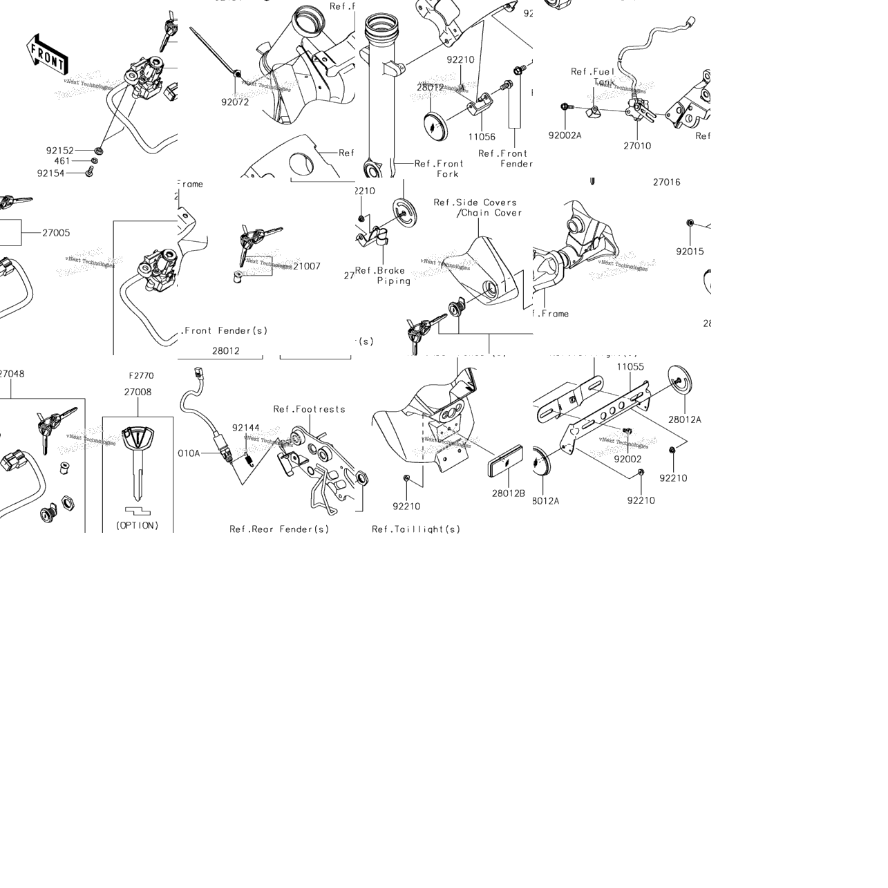 Ignition Switch/Locks/Reflectors