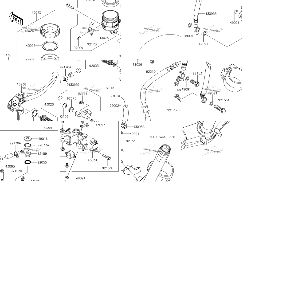 Front Master Cylinder