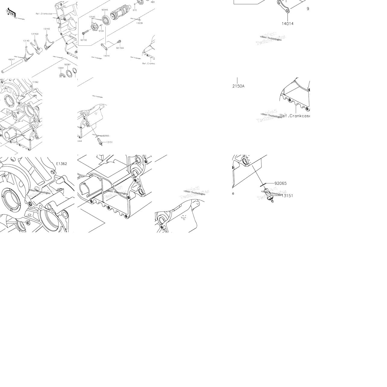 Gear Change Drum/Shift Fork(S)