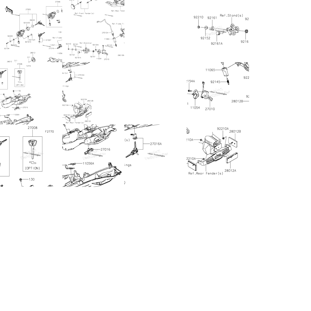 Ignition Switch/Locks/Reflectors