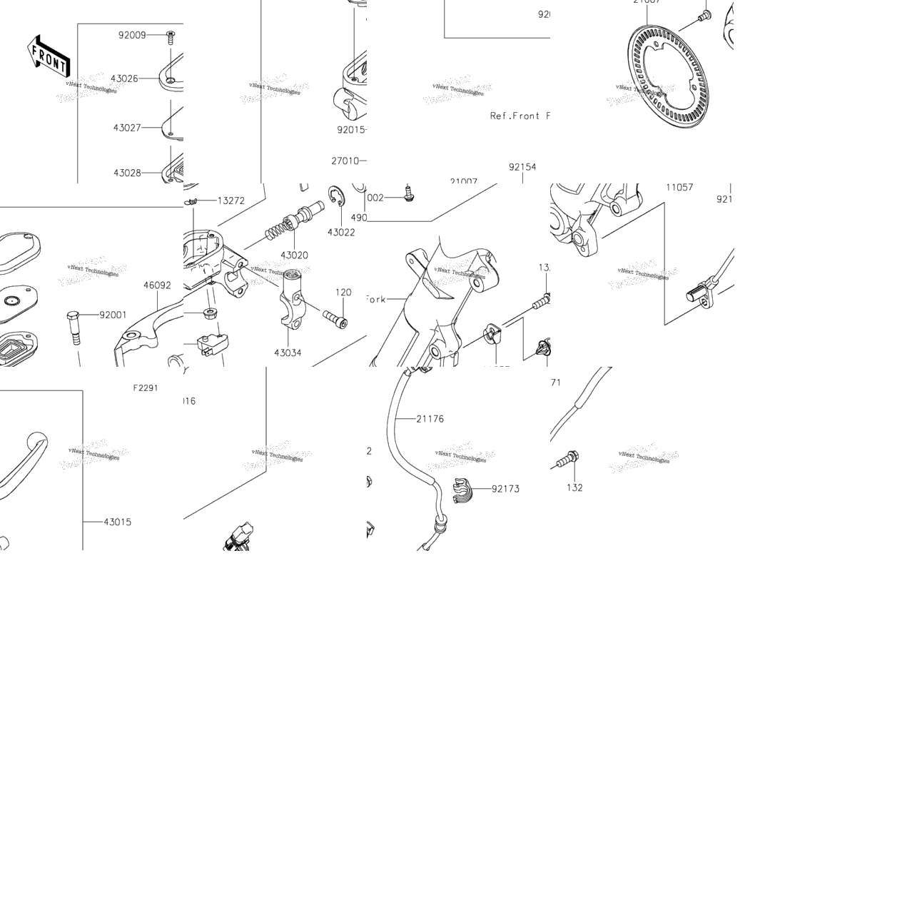 Front Master Cylinder
