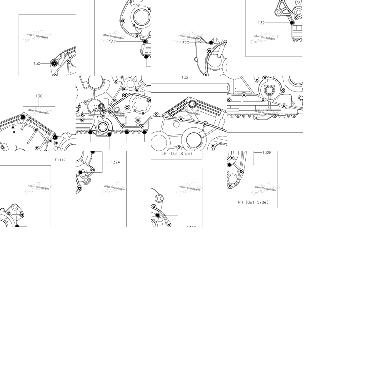 Crankcase Bolt Pattern
