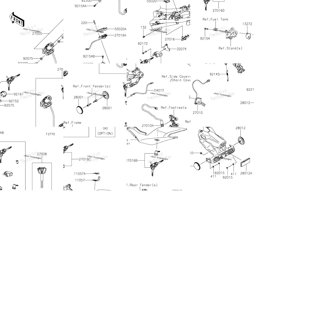 Ignition Switch/Locks/Reflectors