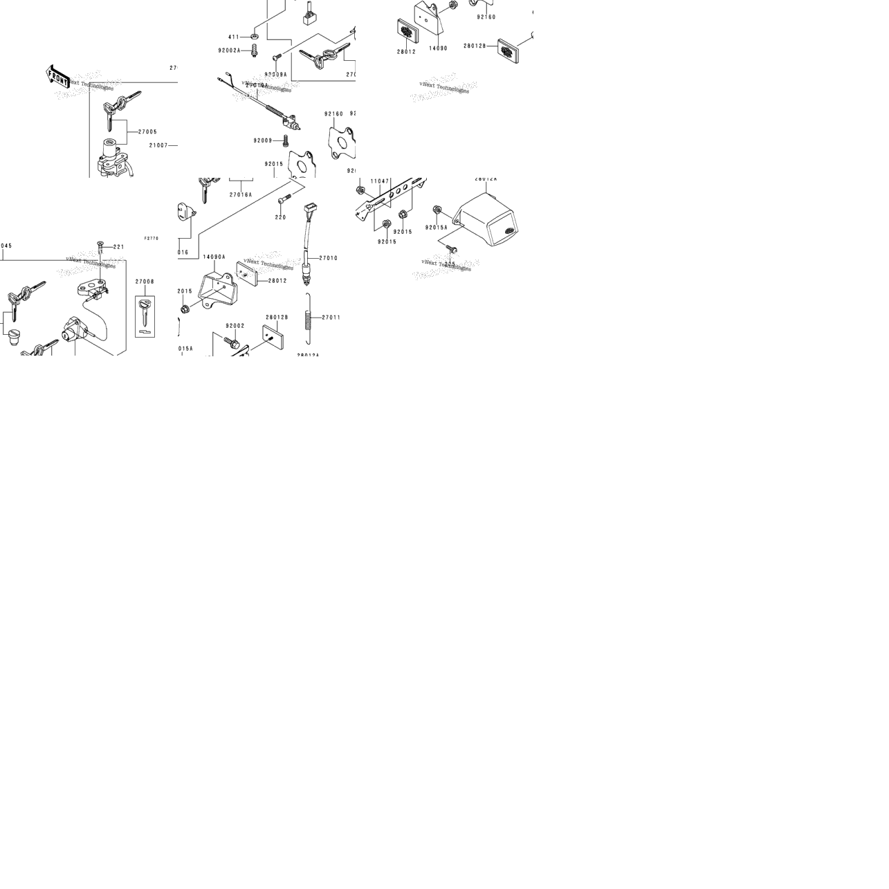 Ignition Switch/Locks/Reflectors