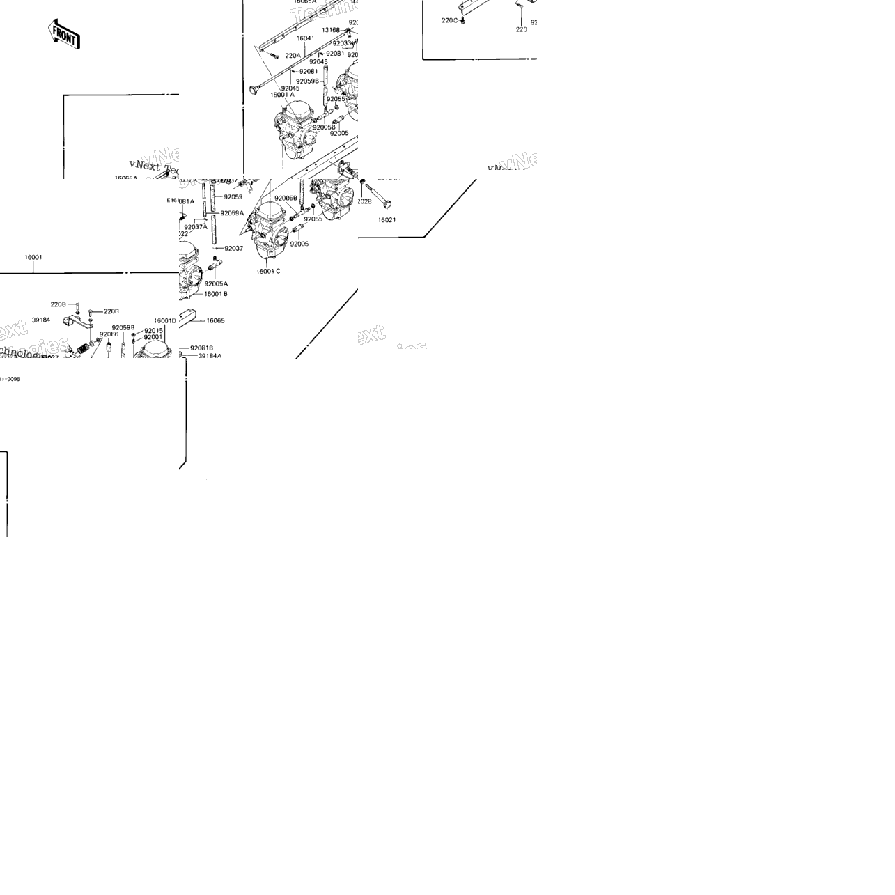 Carburetor Assy (Kz1000-J3) (Canada)