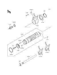 Change Drum/Shift Fork