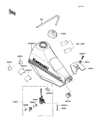 Fuel Tank (Kl250-D7)