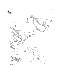 Side Covers/Chain Cover (En500-A6)