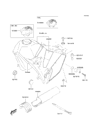 Fuel Tank (Klx400-A2)