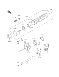 Change Drum/Shift Fork
